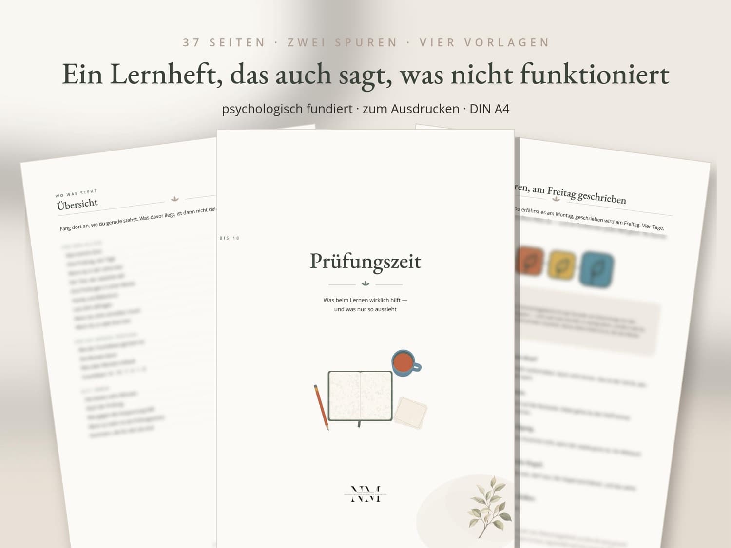 Prüfungszeit — Was du bekommst