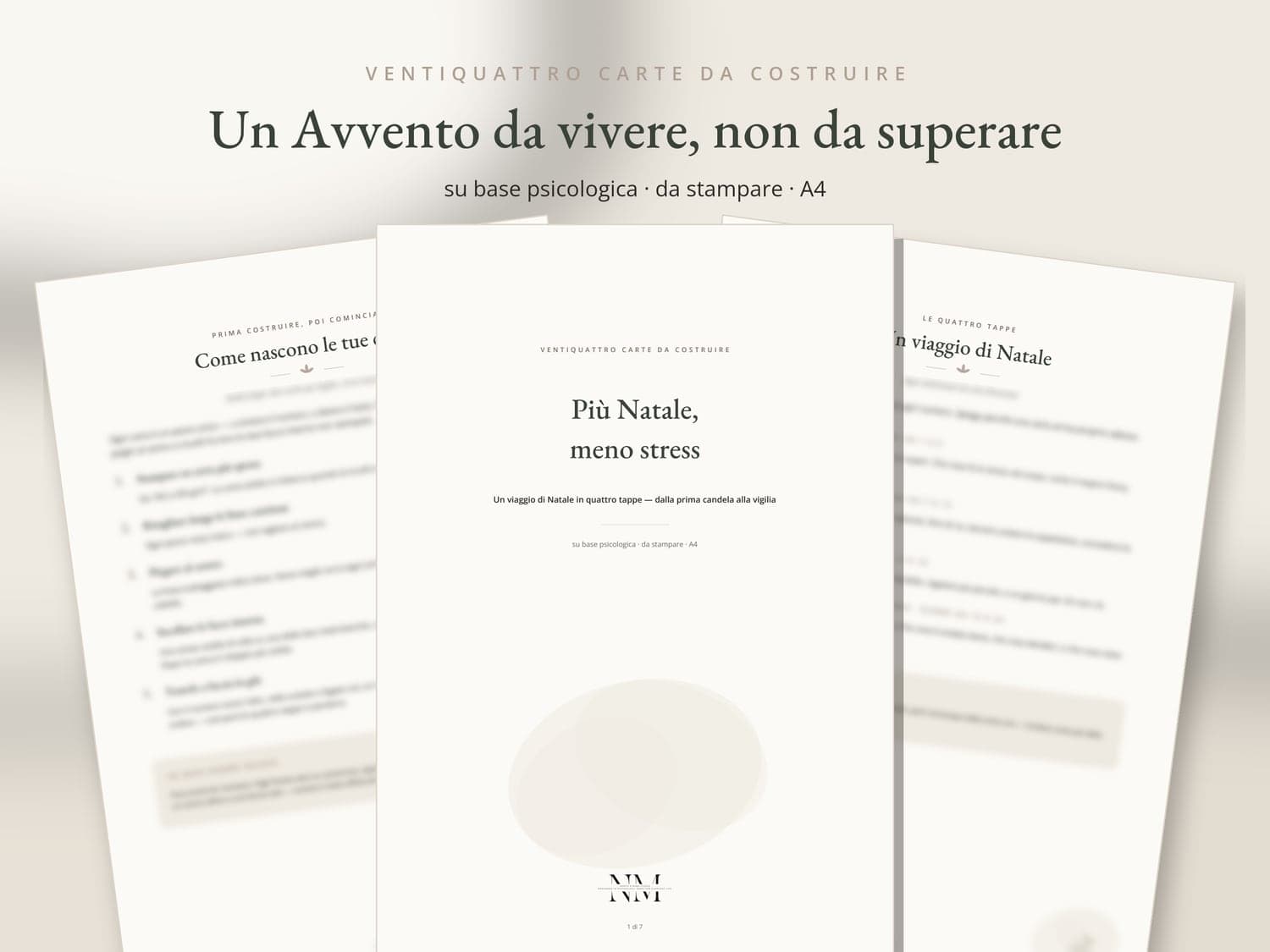 Calendario dell’Avvento — Cosa ricevi
