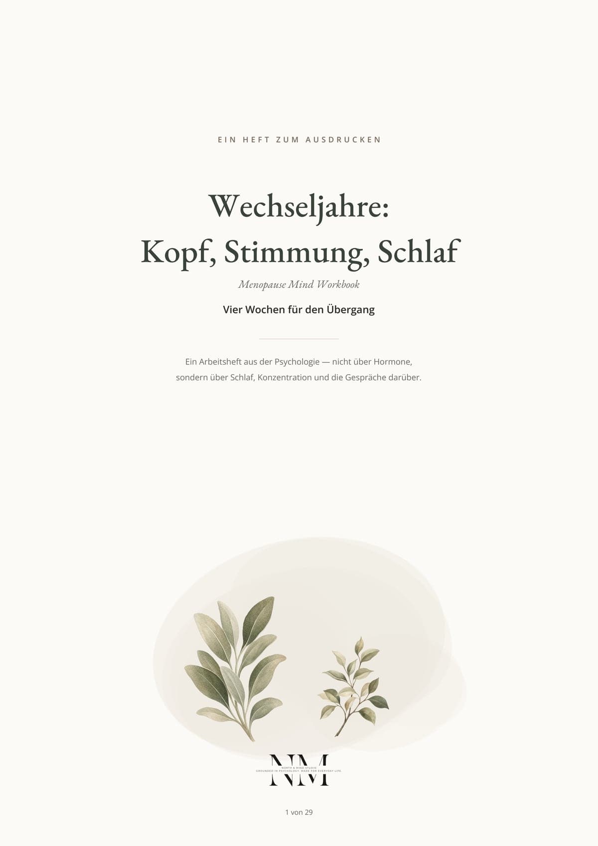 Wechseljahre: Kopf, Stimmung, Schlaf
