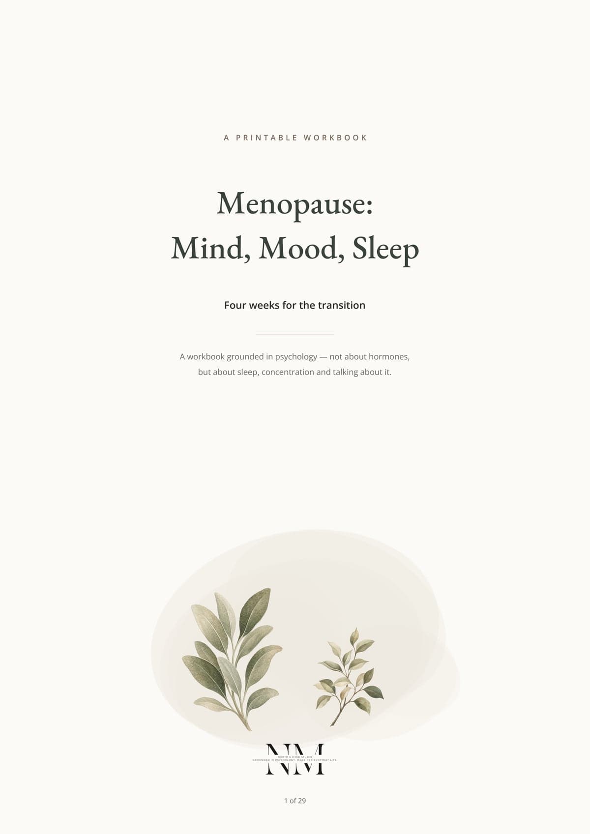 Menopause: Mind, Mood, Sleep