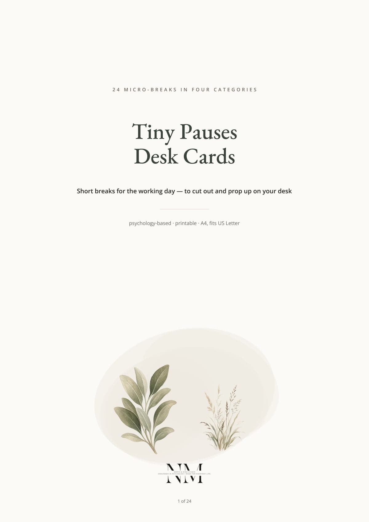 Micro-Break Cards
