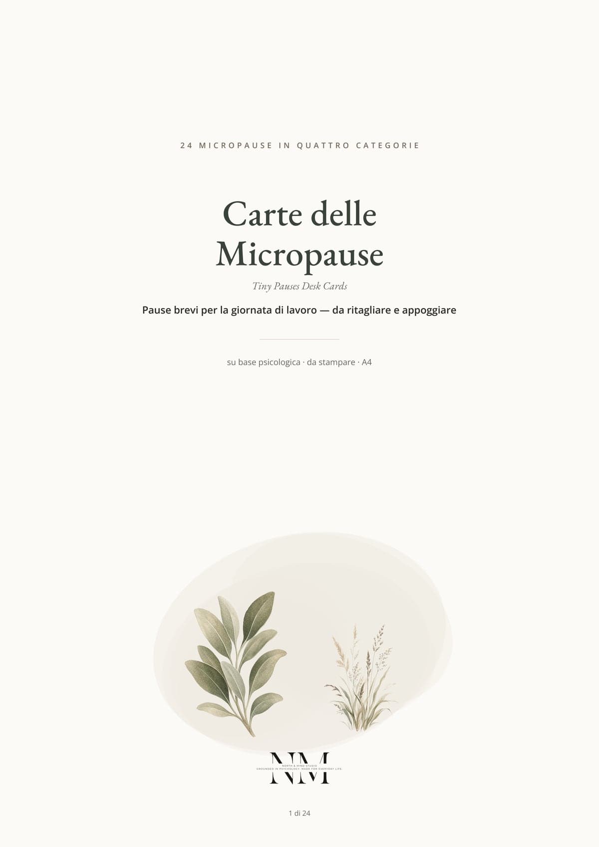Carte delle micropause