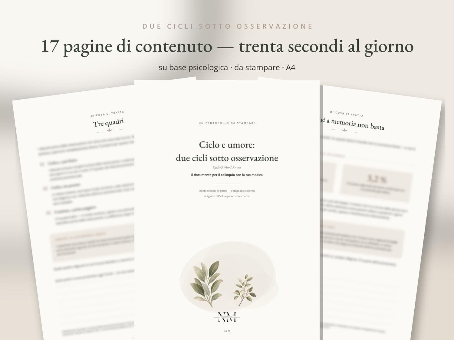 Ciclo e umore — Cosa ricevi